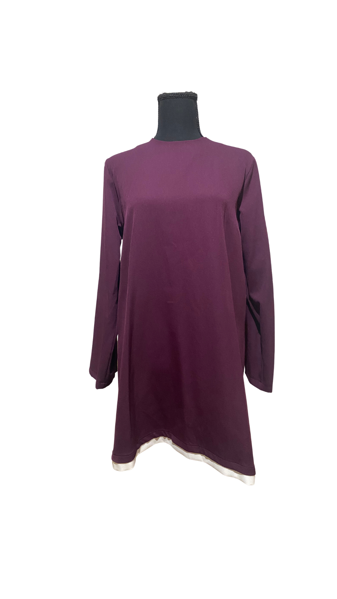 Purple Three Piece Abaya Set