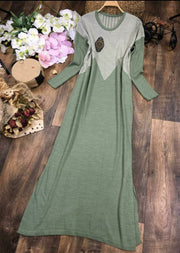 Olive Green Abaya