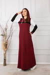 Red Sporty Abaya