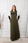 Olive Green Sporty Abaya